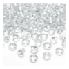 Kép 1/3 - Átlátszó gyémánt formájú konfetti - Asztali dekoráció (12mm)