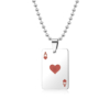 Kép 2/3 - Páros nyakánc szerelmeseknek (Lucky Poker) - női