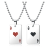 Kép 1/3 - Páros nyaklánc szerelmeseknek (Lucky Poker)