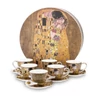 Kép 1/4 - Klimt: The Kiss - Hatszemélyes porcelán készlet