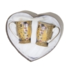 Kép 2/2 - Klimt: A Csók - Pocelán bögrék párban (Queen Isabell)