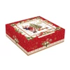 Kép 2/3 - Csillag formájú karácsonyi porcelán desszertes tányér szett - Christmas Memories (Easy Life) 
