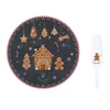 Kép 1/3 - Mézeskalács karácsonyi tortatál lapáttal - Gingerbread (Easy Life)