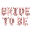 Kép 1/2 - Bride to Be fólia lufi szett lánybúcsúra (rose gold)