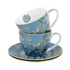 Kép 2/3 - Van Gogh: Mandulavirágzás - Kétszemélyes porcelán csésze tányérral (Duo Gift) 250ml 