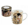 Kép 1/2 - Klimt: The Kiss - Porcelán bögre fémdobozban (4,5dl)