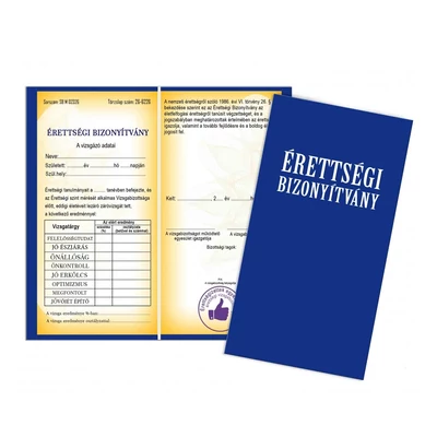 Vicces érettségi bizonyítvány