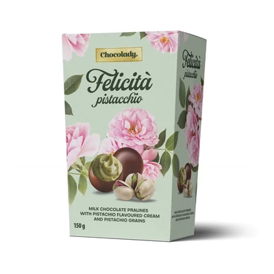 Felicita Pistacchio - Pisztáciás praliné (Chocolady) 150gr
