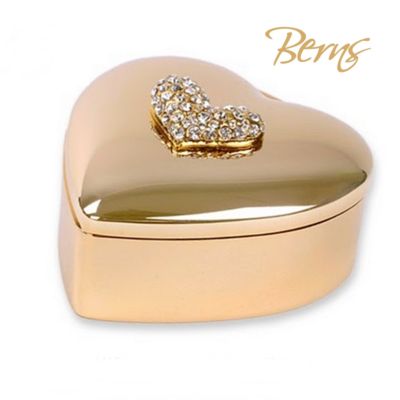 Berns – ékszerdoboz eredeti kristállyal - Gold