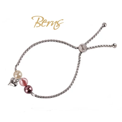 Berns- Női karlánc szívvel - Rose