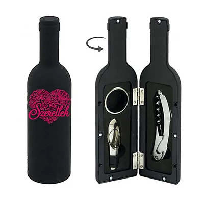 Bornyitó szett férfiaknak - Szeretlek felirattal ( 3db-os készlet)