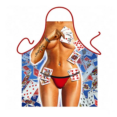 Vicces kötény - Strip Poker