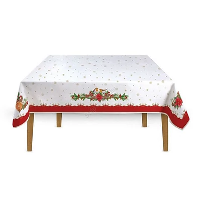 Karácsonyi asztalterítő - Chrismas Melody (145x180cm) 100% pamut