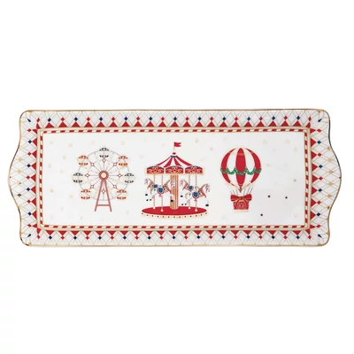 Karácsonyi porcelán tálca díszdobozban - Christmas Wonderland (Easy Life)