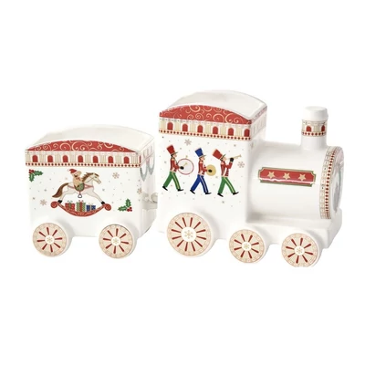 Polar Express - Karácsonyi porcelán vonat sütemény kínáló (Easy Life)