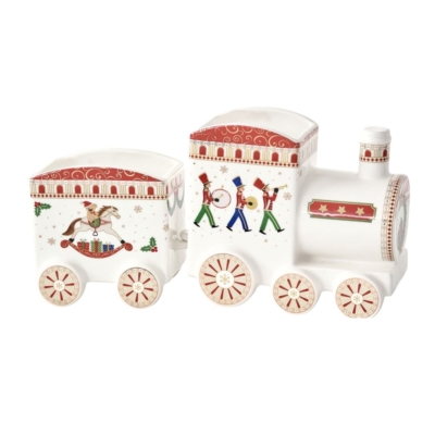 Polar Express - Karácsonyi porcelán vonat sütemény kínáló (Easy Life)