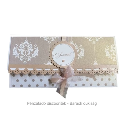 Pénzátadó boríték - Barack cukiság (Hand Made)