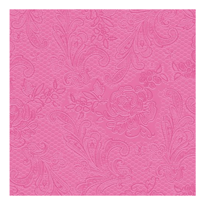 Esküvői szalvéta (Barbi) rózsaszín (33x33m) PPD