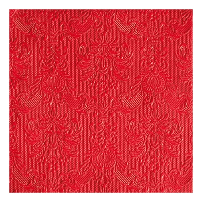 Esküvői szalvéta - vörös (33x33cm)