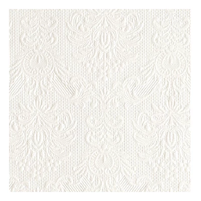 Esküvői desszert szalvéta fehér színű (25x25cm) Ambiente