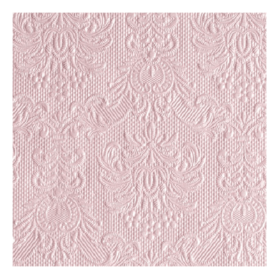 Esküvői desszert szalvéta halvány (púder) rózsaszín (25x25cm)