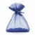 Esküvői királykék organza tasak (9x12cm)