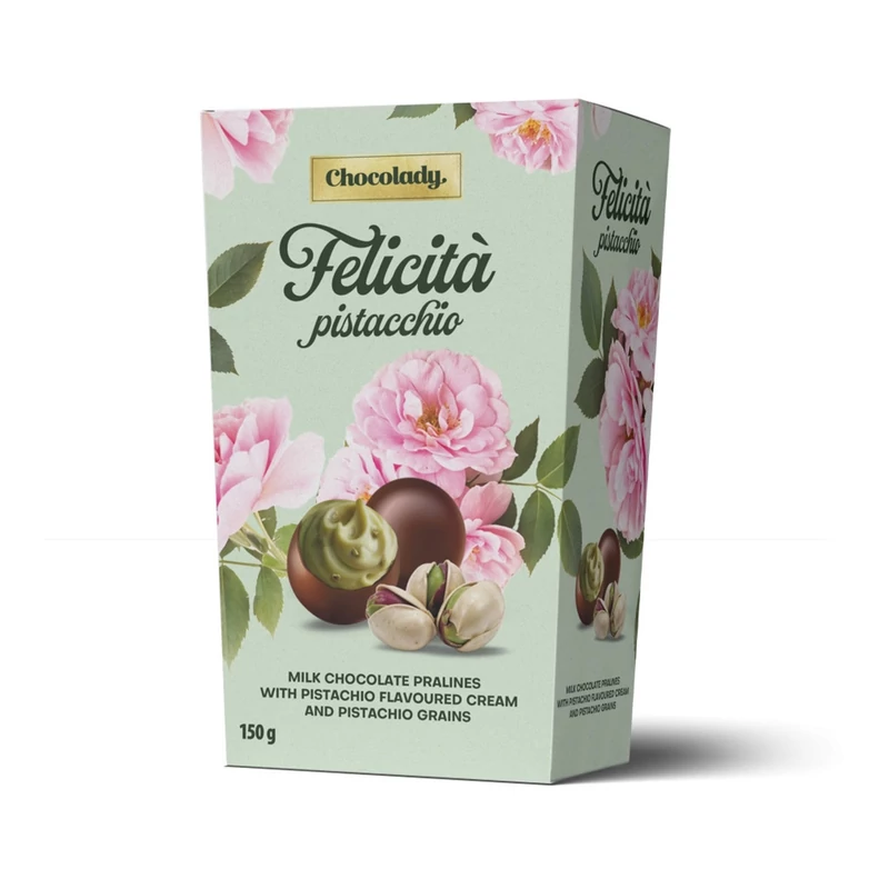 Felicita Pistacchio - Pisztáciás praliné (Chocolady) 150gr