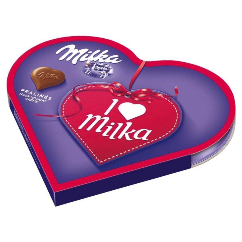 I Love Milka desszert szív dobozban (Milka)165gr