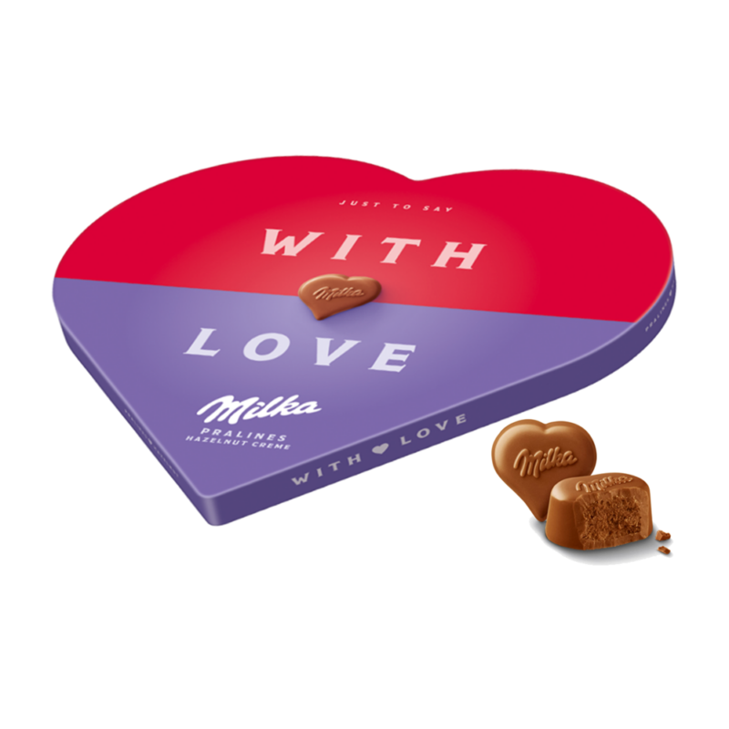 I Love Milka desszert szív dobozban (Milka)165gr