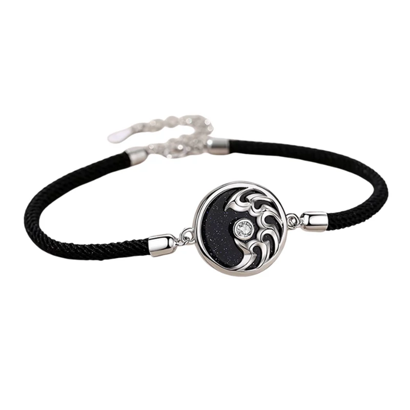 Nemesacél páros karkötő szerelmeseknek - Férfi