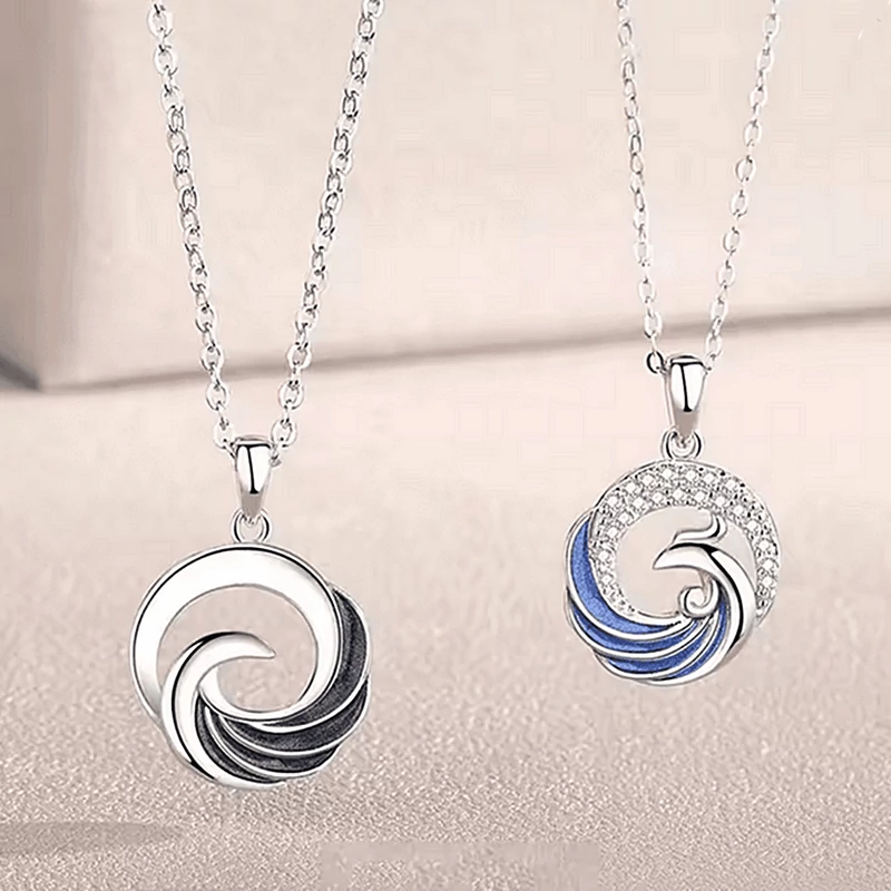 Nemesacél páros nyaklánc szerelmeseknek (Repülj velem) 