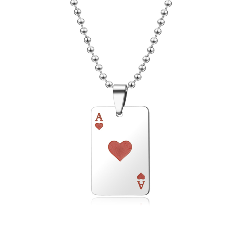 Páros nyakánc szerelmeseknek (Lucky Poker) - női