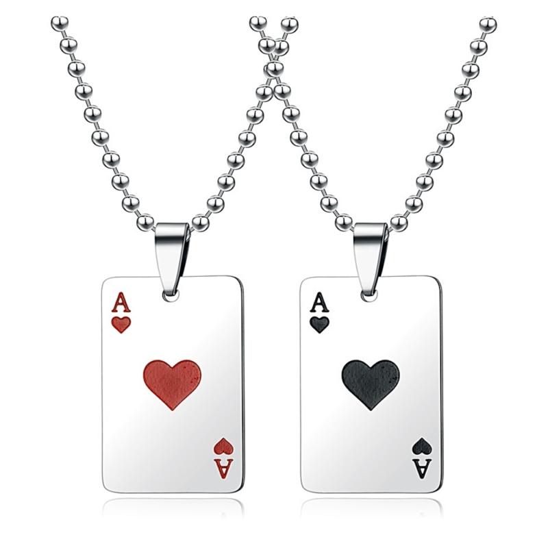 Páros nyaklánc szerelmeseknek (Lucky Poker)