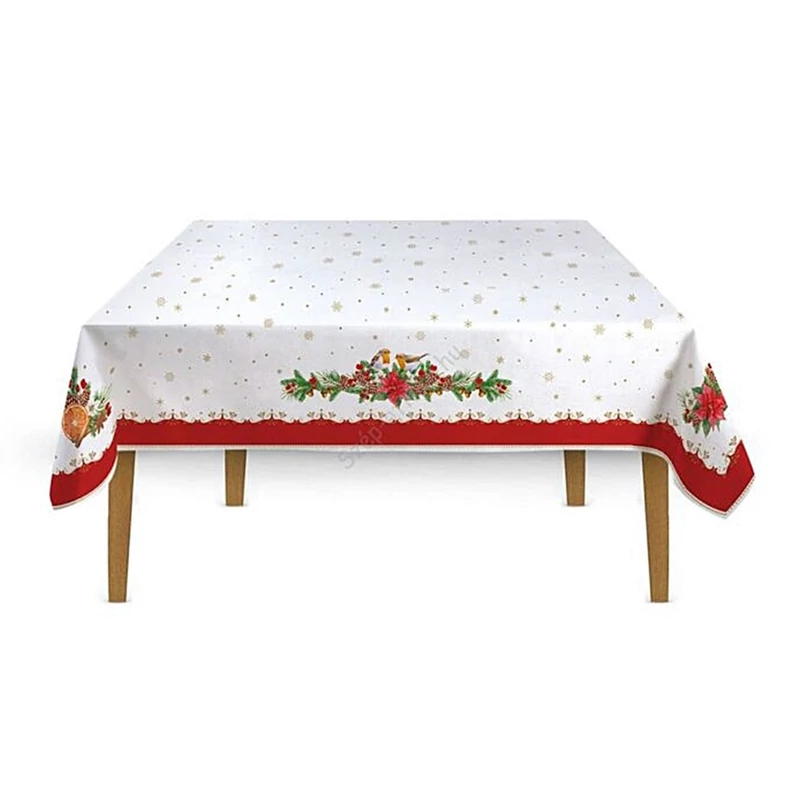 Karácsonyi asztalterítő - Chrismas Melody (145x180cm) 100% pamut