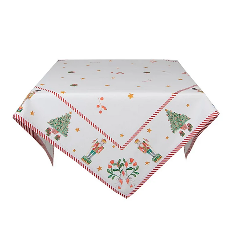 Karácsonyi asztalterítő - Happy Little Christmas (130x180cm) 100% pamut