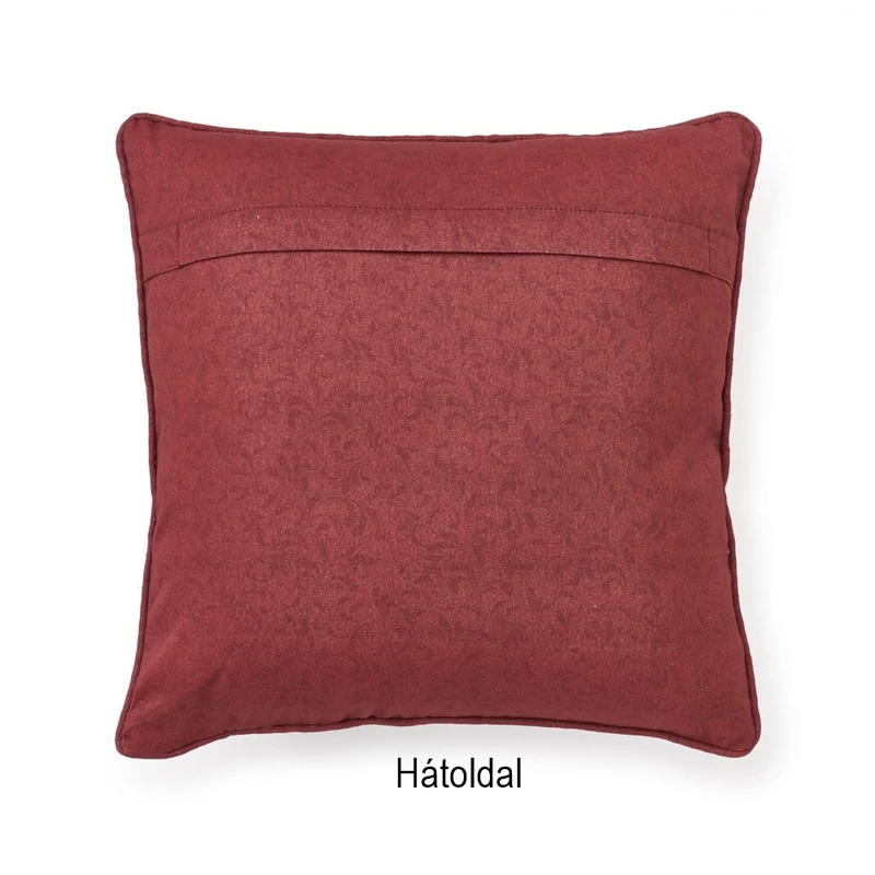 Karácsonyi pamut párna töltelékkel, lovas mintával - Giostra (40x40cm) 