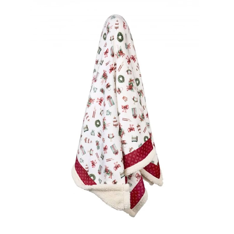 Karácsonyi takaró (pléd) díszdobozban 130x160cm