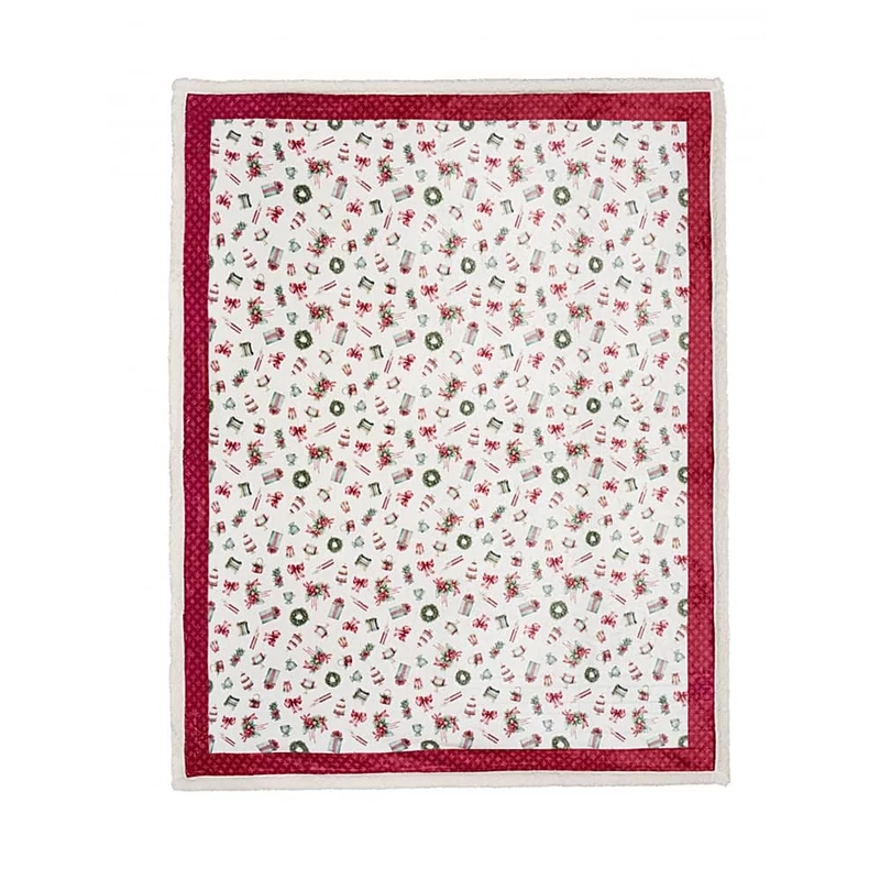 Karácsonyi takaró (pléd) díszdobozban 130x160cm