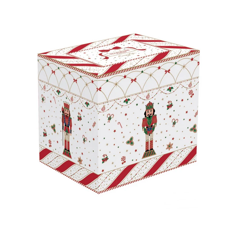 Egyszemélyes porcelán teáskészlet díszdobozban - Nutcracker Twist (Easy Life) 350ml 