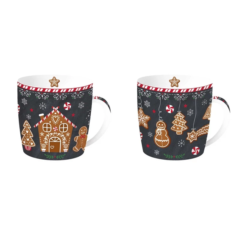 Mézeskalács karácsonyi bögre szett párban - Gingerbread (Easy Life) 2db-os 