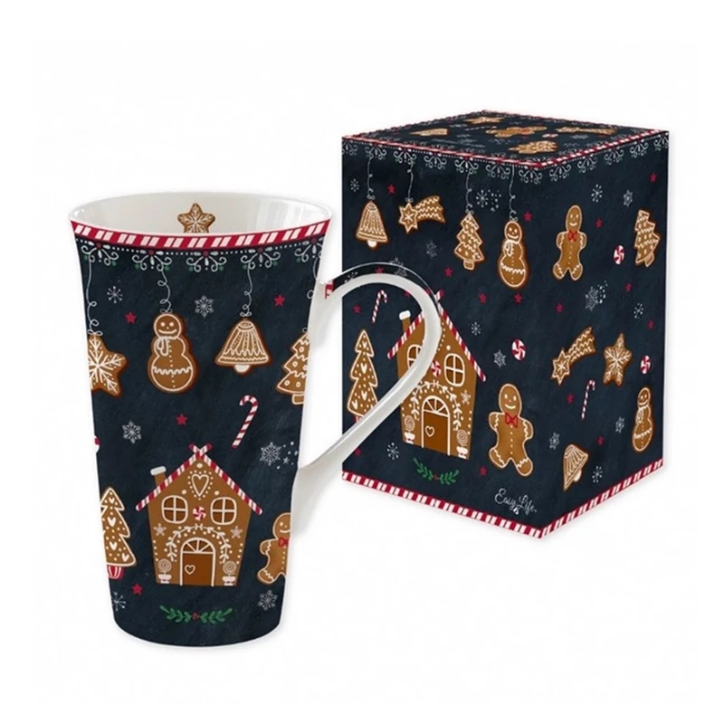 Mézeskalács karácsonyi porcelán bögre - Gingerbread (Easy Life) 600ml00ml 