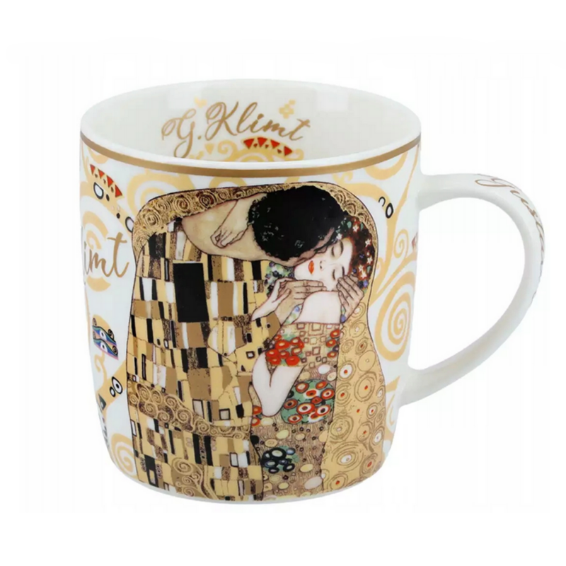 Klimt: The Kiss - Porcelán bögre fémdobozban (4,5dl)
