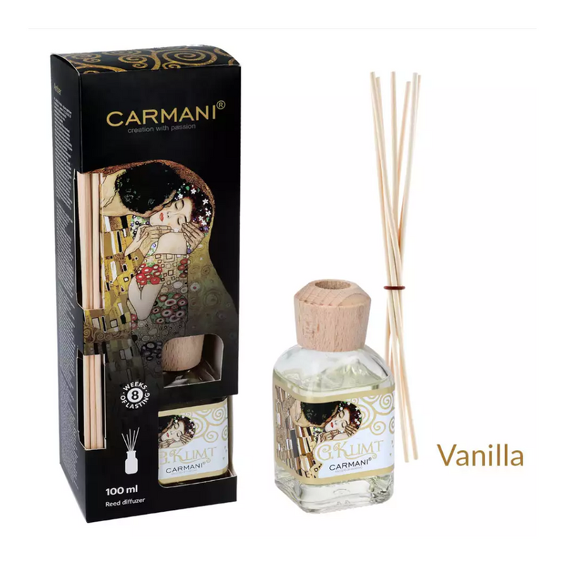 Szobaillatosító rattan pálcikával - Klimt: The Kiss (Vanília) 100ml