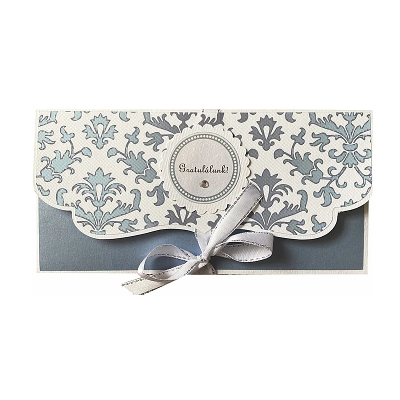 Pénzátadó boríték - Kék hullámok (Hand Made)