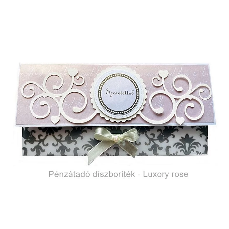 Pénzátadó boríték - Luxory rose (Hand Made)