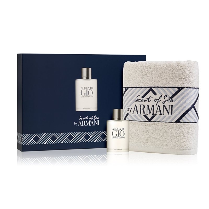 Giorgio Armani Acqua di Gio Pour Homme EDT 100 ml + Törölköző (férfi parfüm szett)
