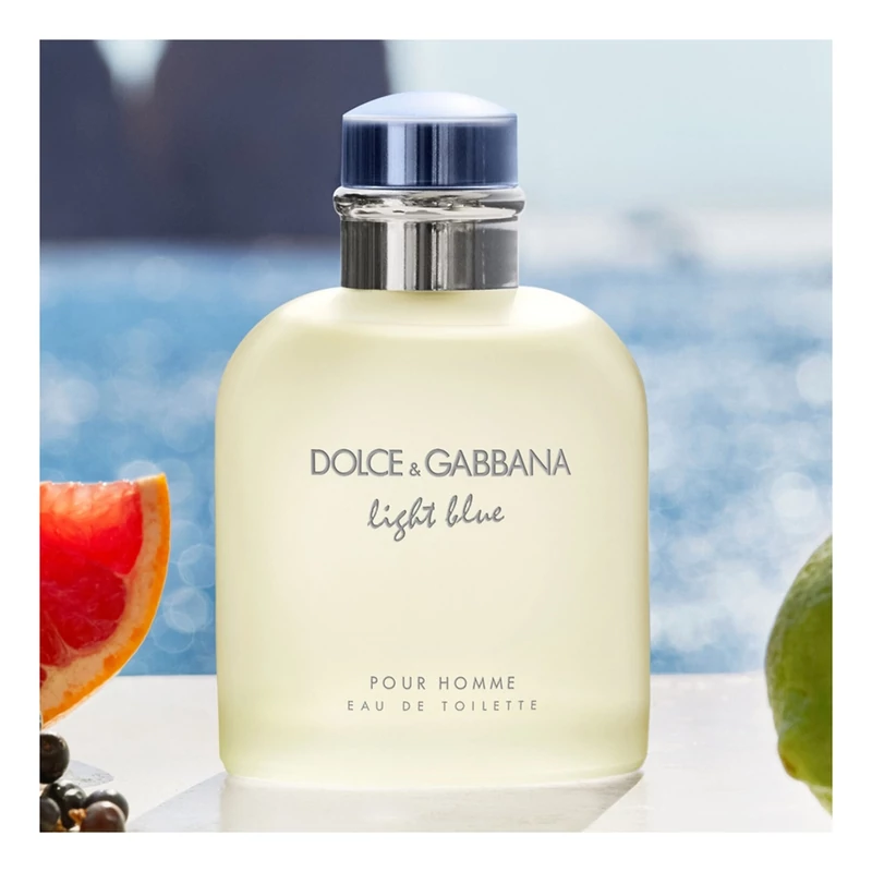 Dolce &amp; Gabbana Light Blue pour Homme EDT 125 ml + 75 ml + 50 ml (férfi parfüm szett) 