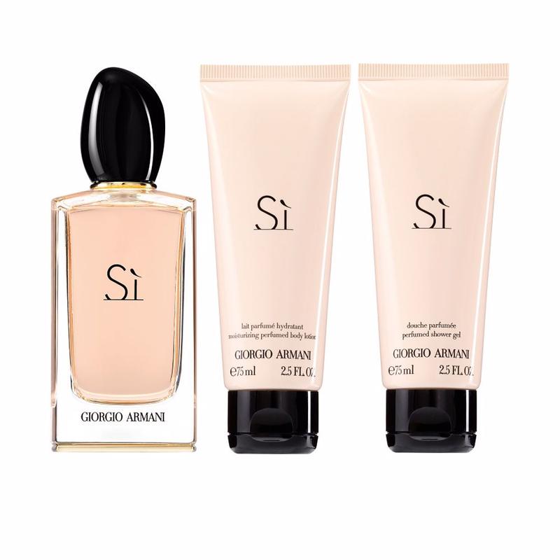 Giorgio Armani Si EDP 100 ml + SG 75 ml + BL 75 ml (parfüm szett nőknek) 