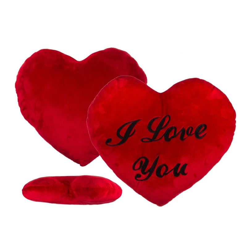 Szív alakú óriás plüss párna XXL (60cm)