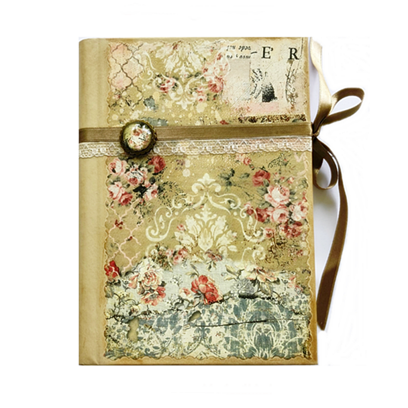 Vintage napló, receptfüzet (Hand Made)